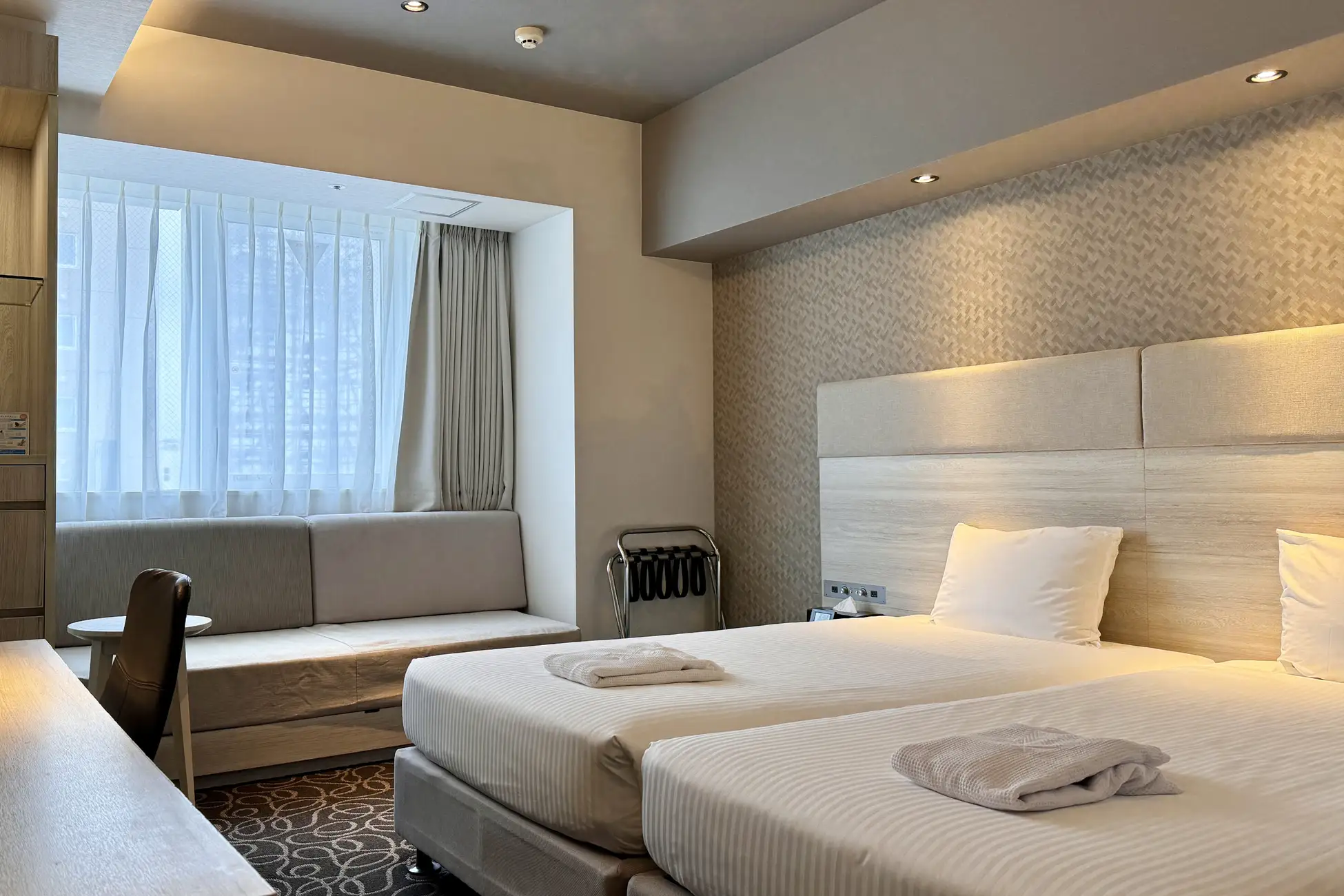 ホテルアクアチッタナハのクラブツインルーム