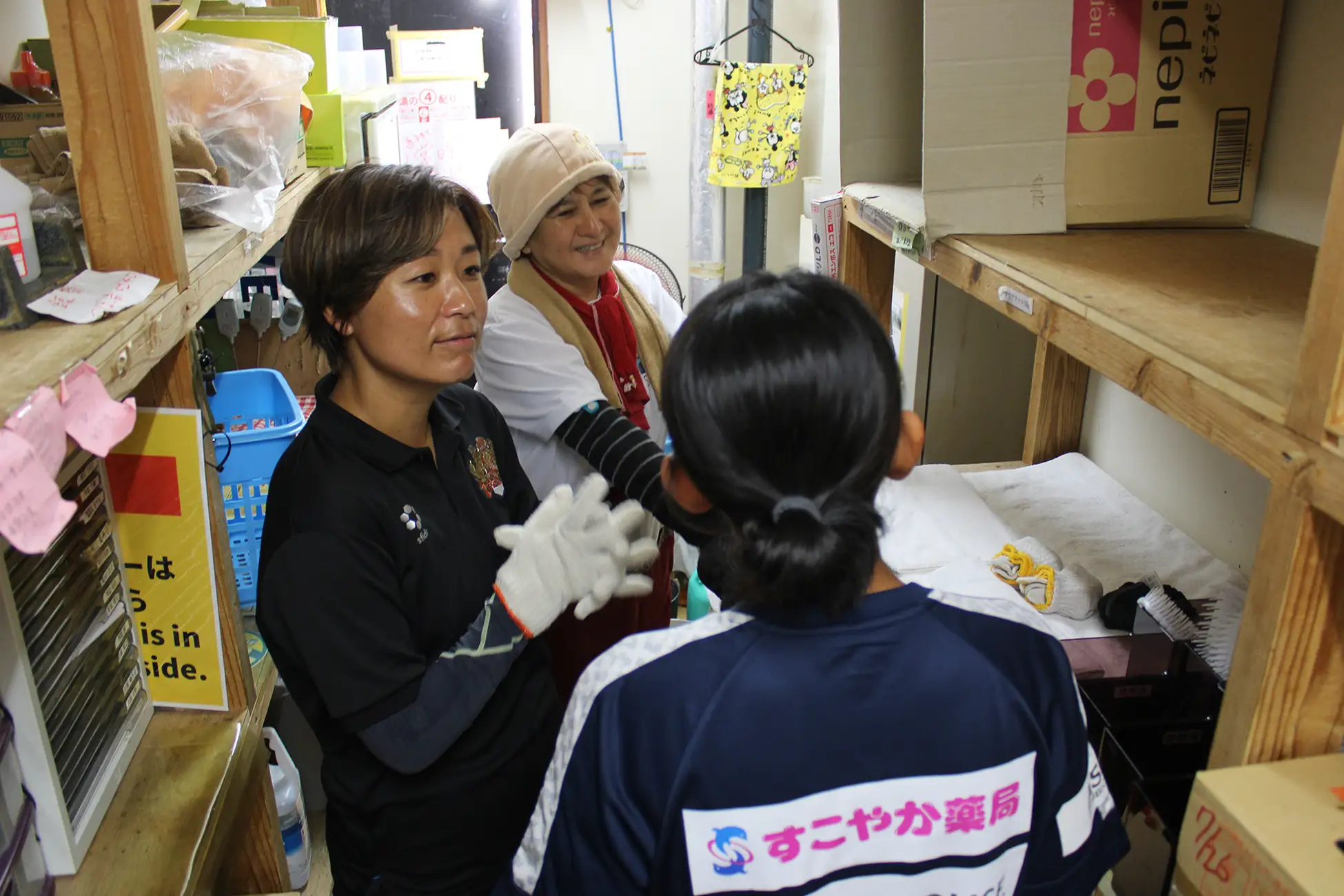 FC琉球選手が送る熱風ロウリュ＆FC琉球ハダシバ