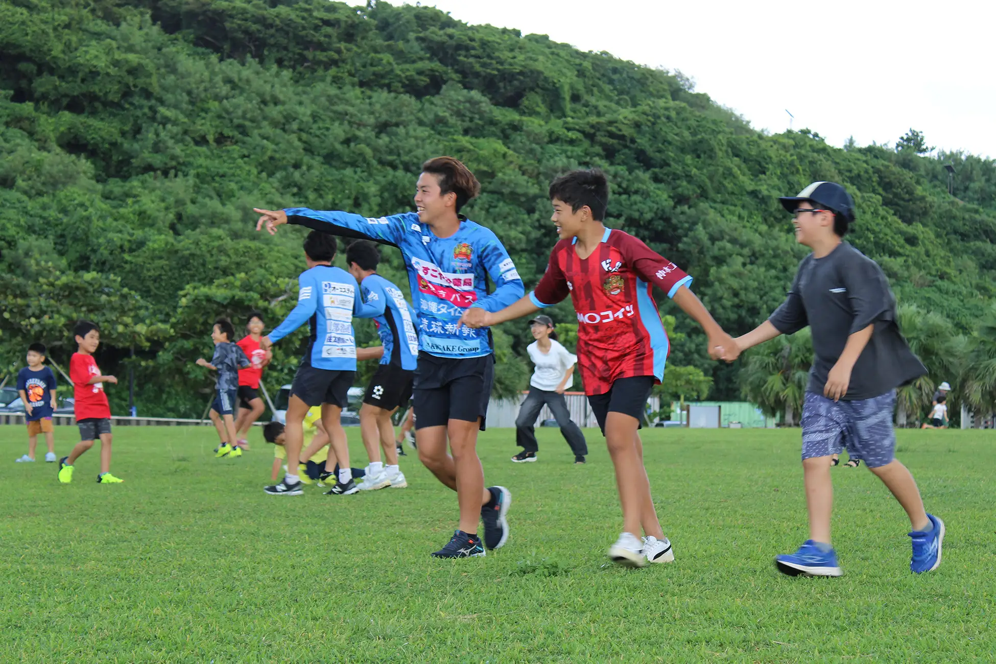 FC琉球選手が送る熱風ロウリュ＆FC琉球ハダシバ