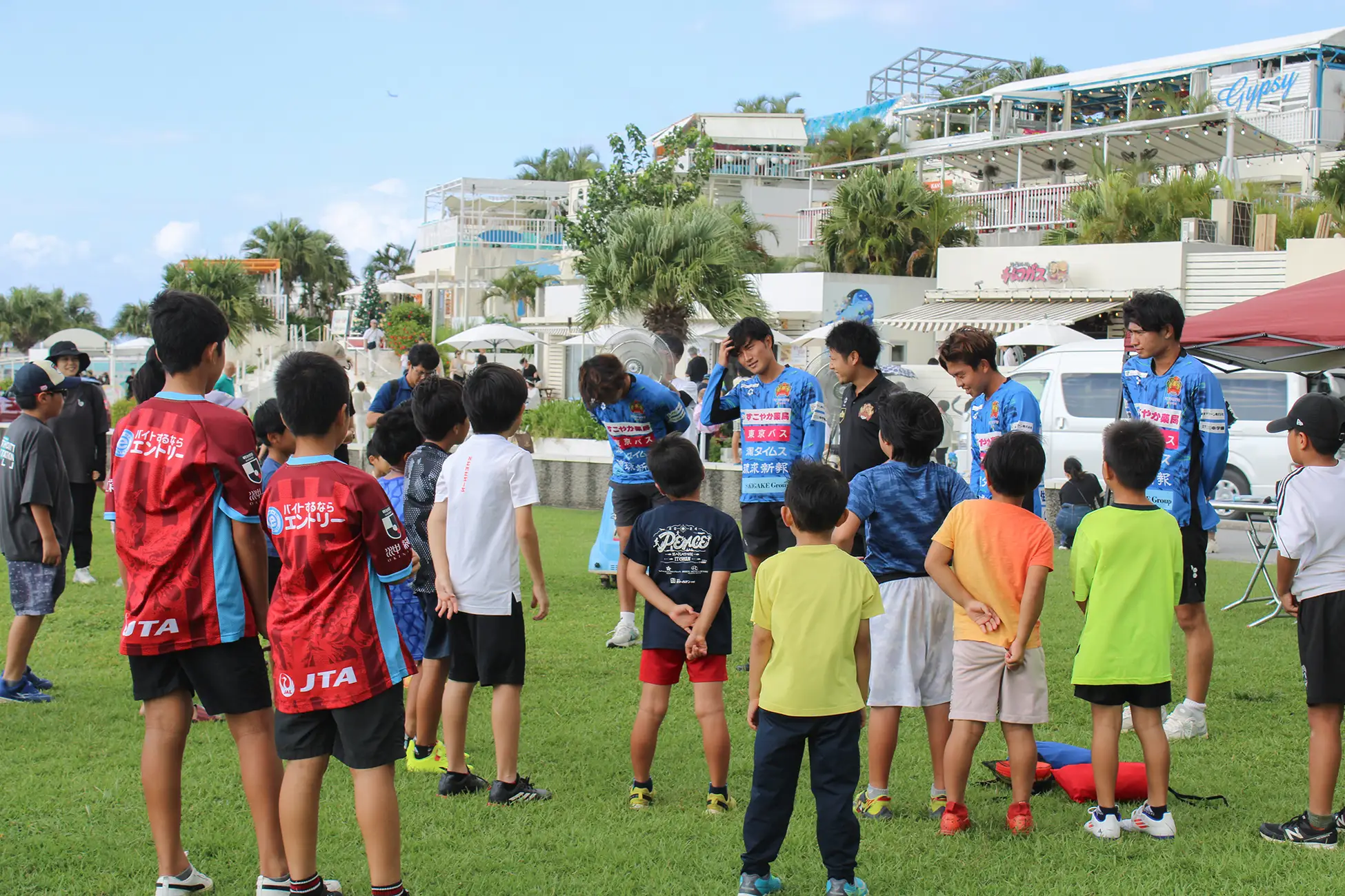 FC琉球選手が送る熱風ロウリュ＆FC琉球ハダシバ