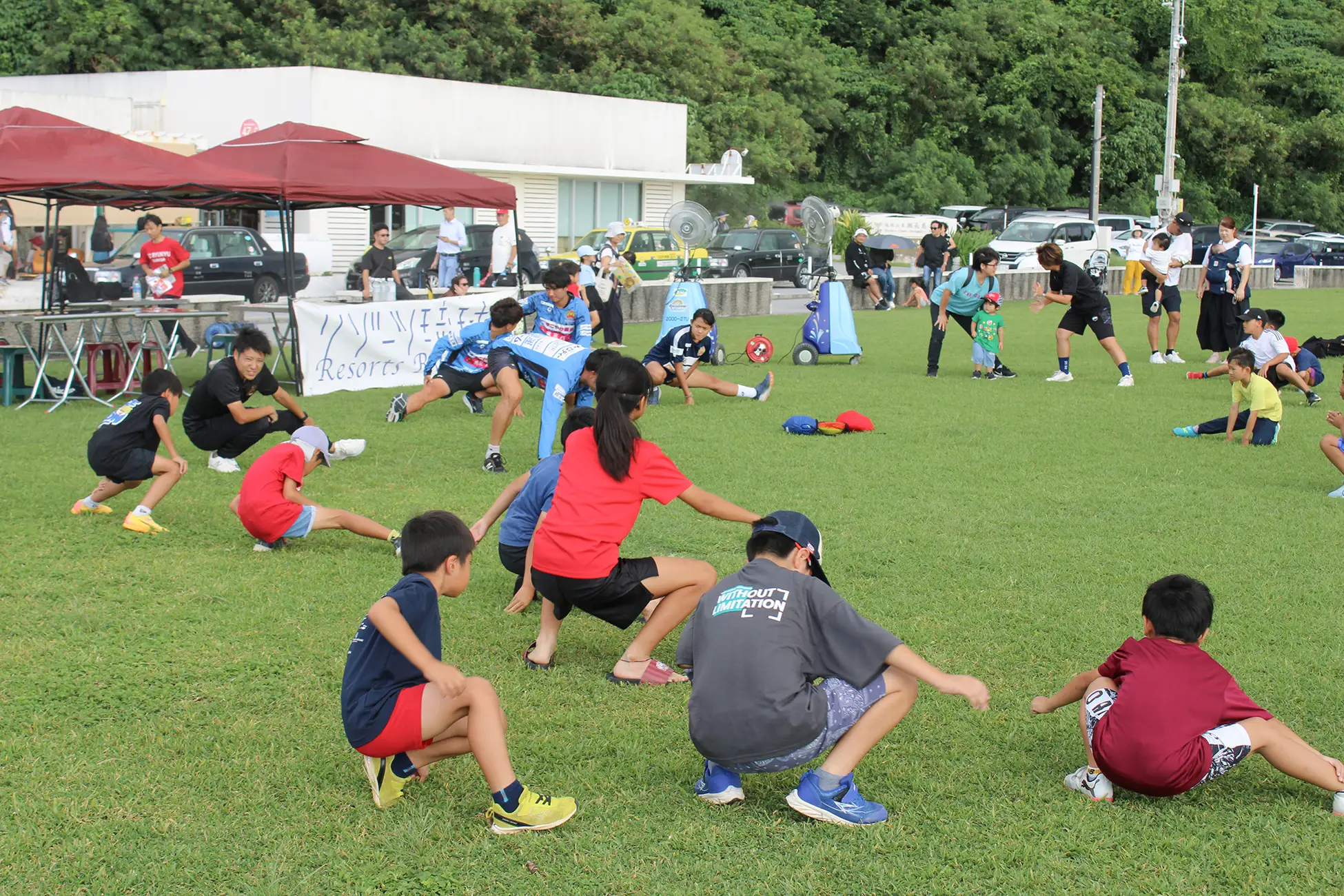 FC琉球選手が送る熱風ロウリュ＆FC琉球ハダシバ