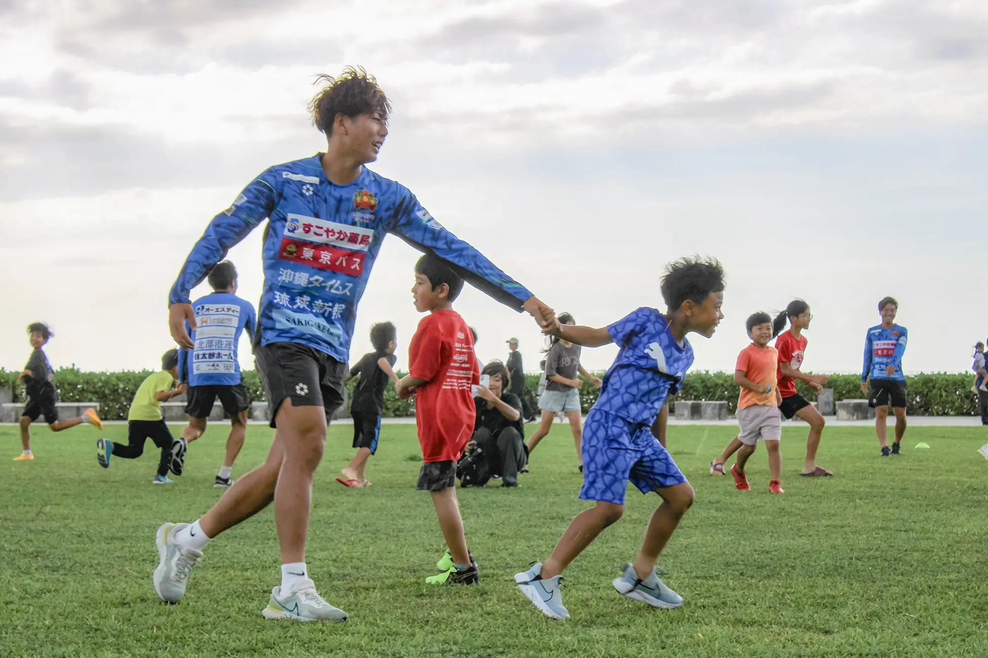 FC琉球選手が送る熱風ロウリュ＆FC琉球ハダシバ