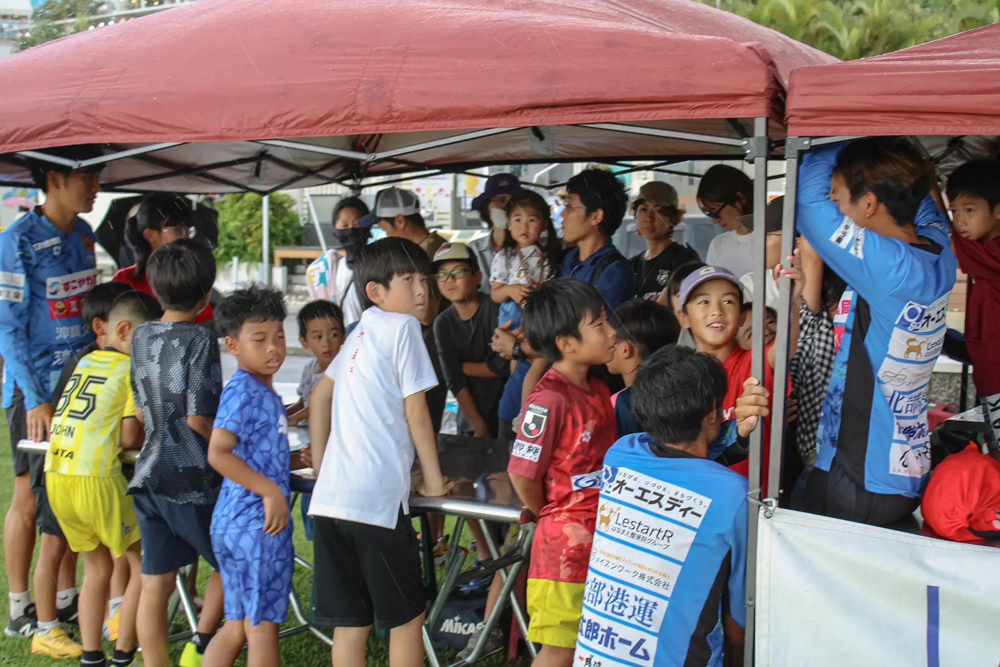 FC琉球選手が送る熱風ロウリュ＆FC琉球ハダシバ