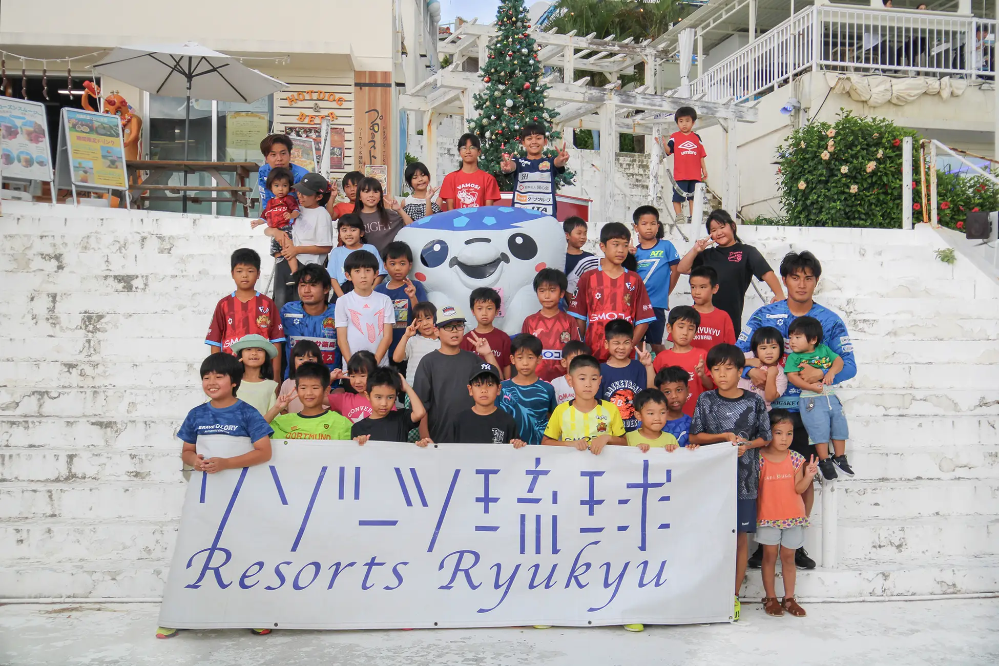 FC琉球選手が送る熱風ロウリュ＆FC琉球ハダシバ