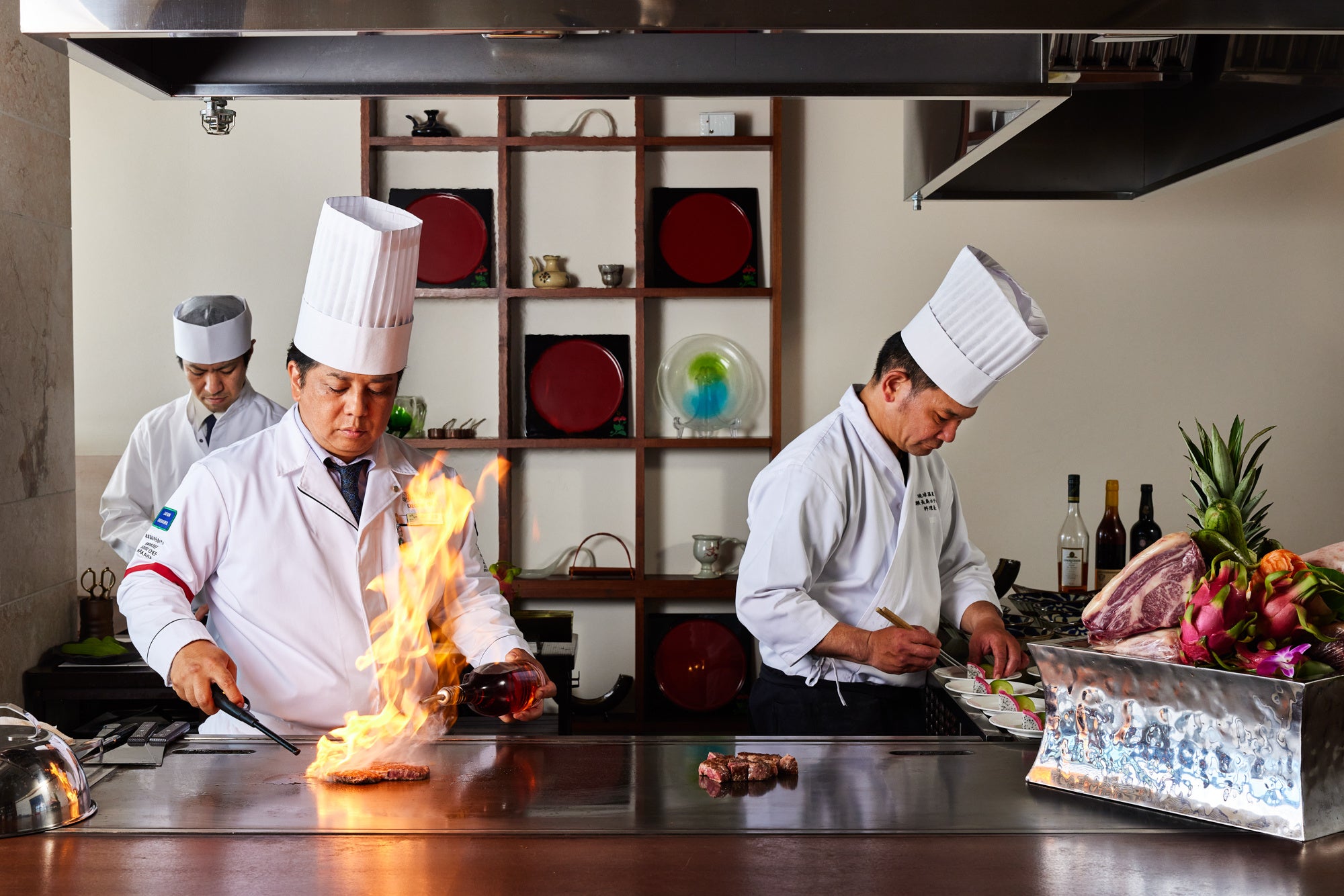 鉄板ライブキッチン